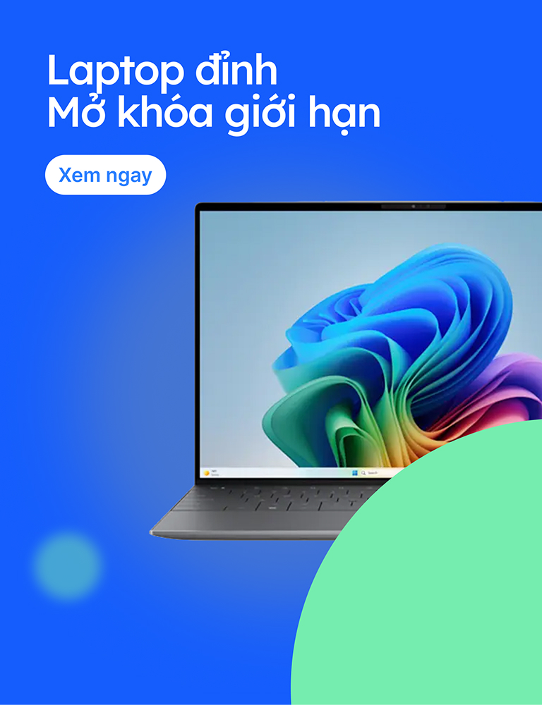 Laptop đỉnh — Mở khóa giới hạn